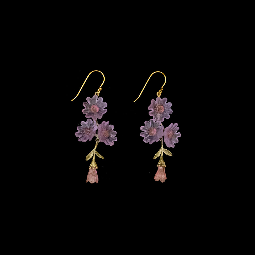 Phlox Earrings - Statement Wire Drop