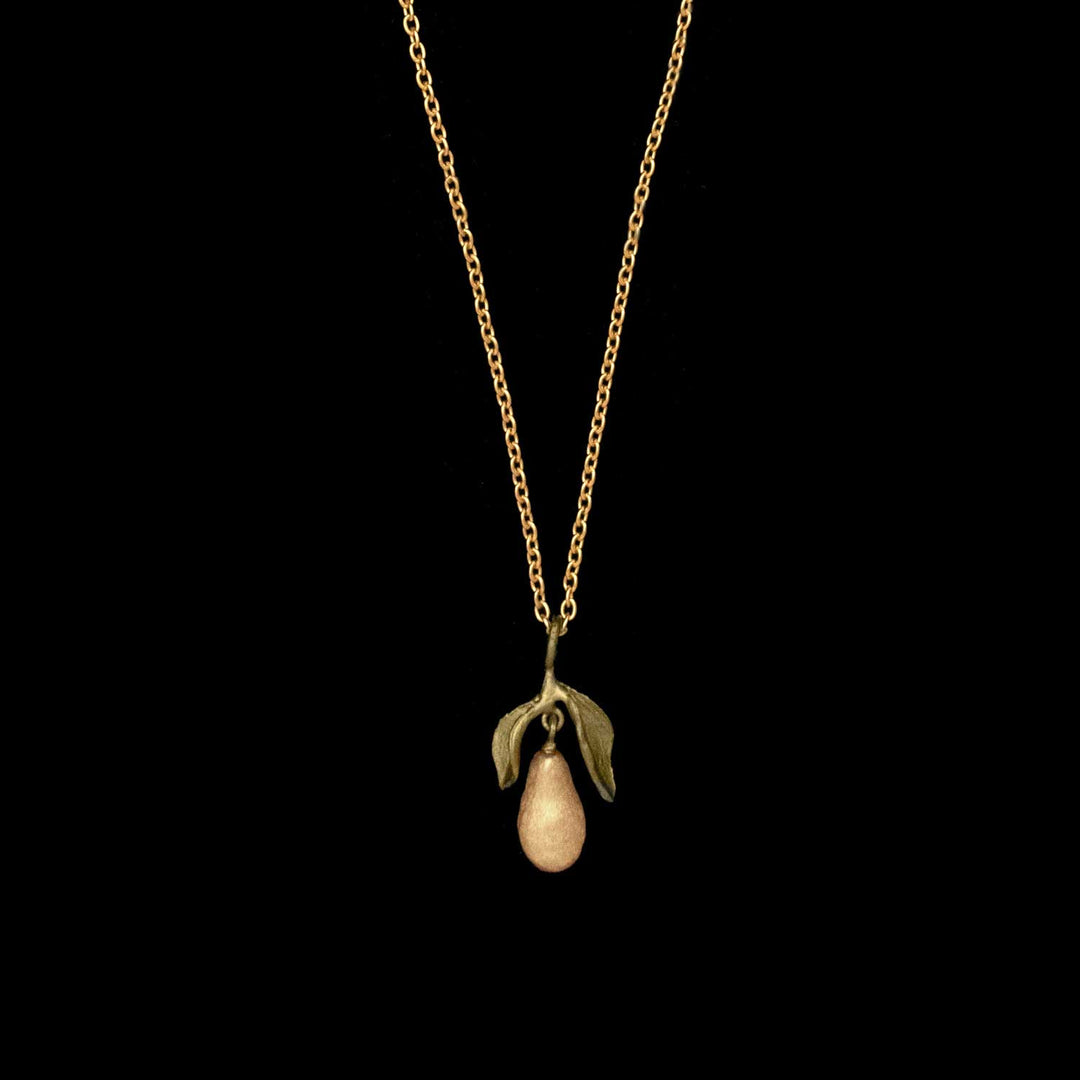 Golden Pear Pendant