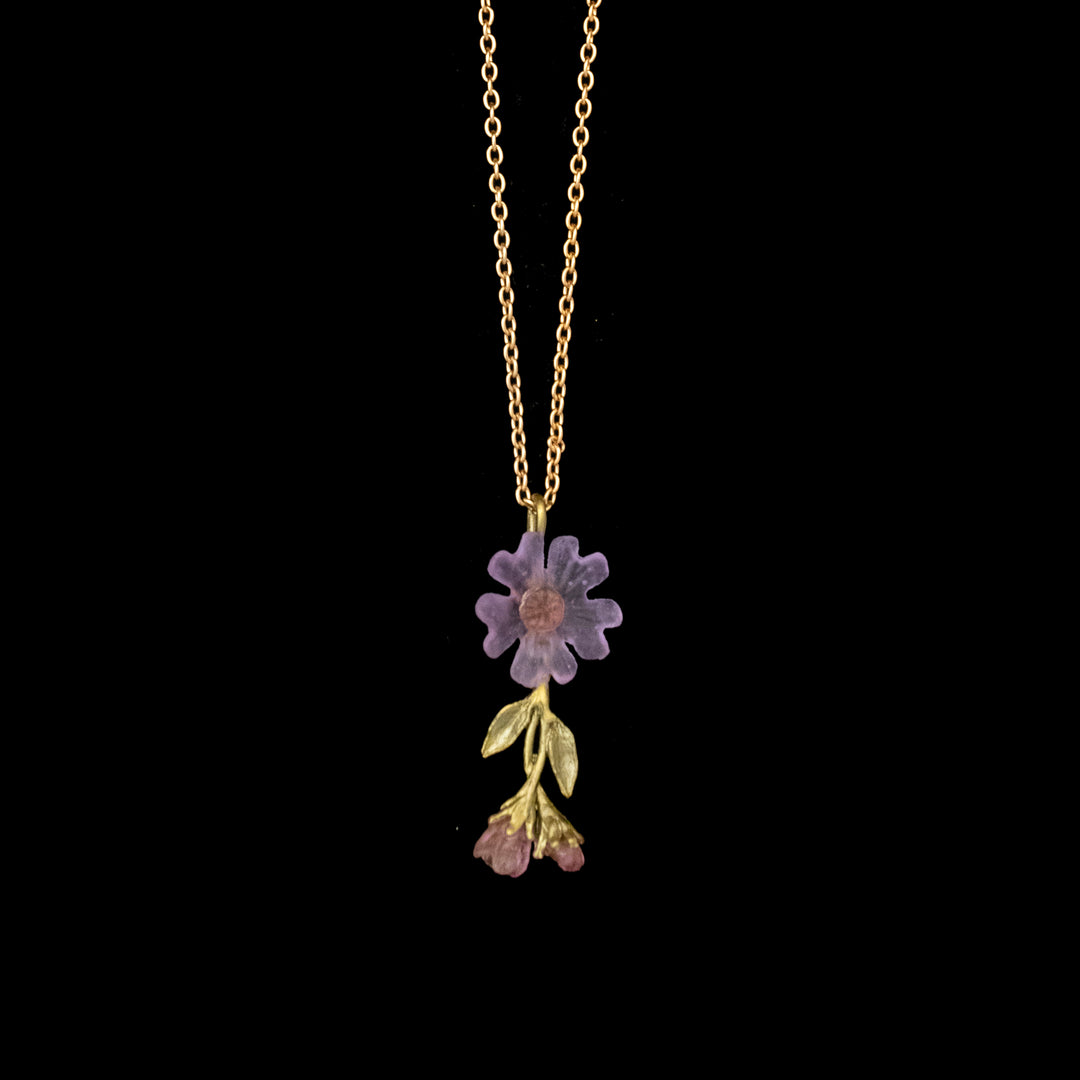 Phlox Pendant - Single Flower Drop