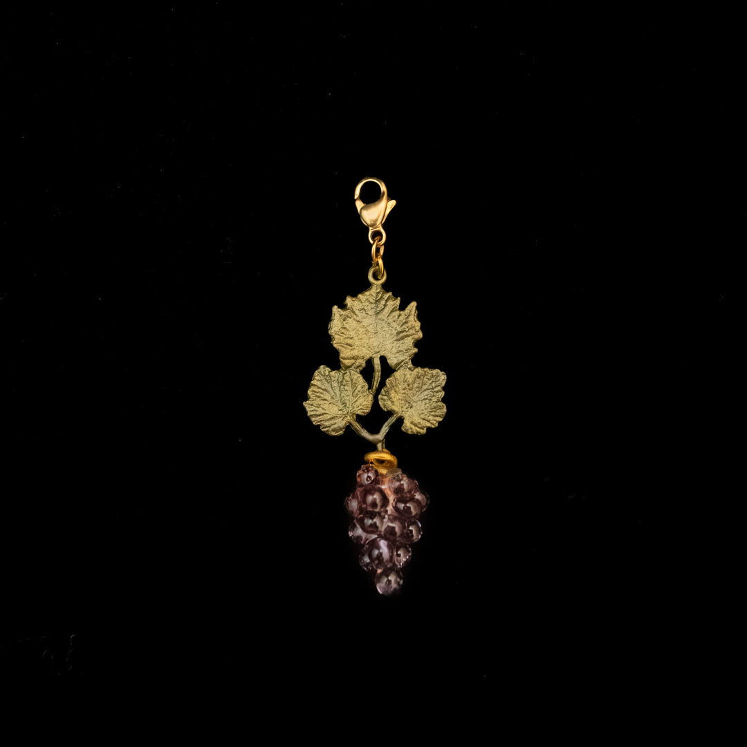 Wild Grape Vine Charm