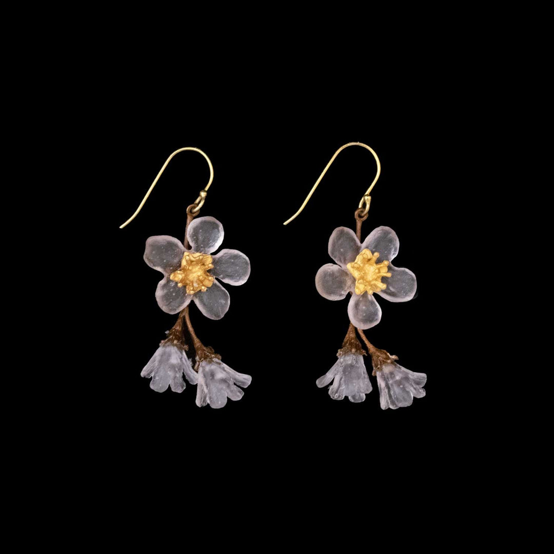 Cherry Blossom Earrings - Wire Drop