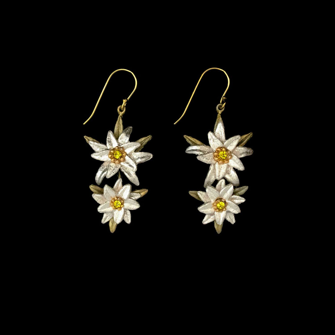 Edelweiss Earrings - Bloom & Grow Long Wire