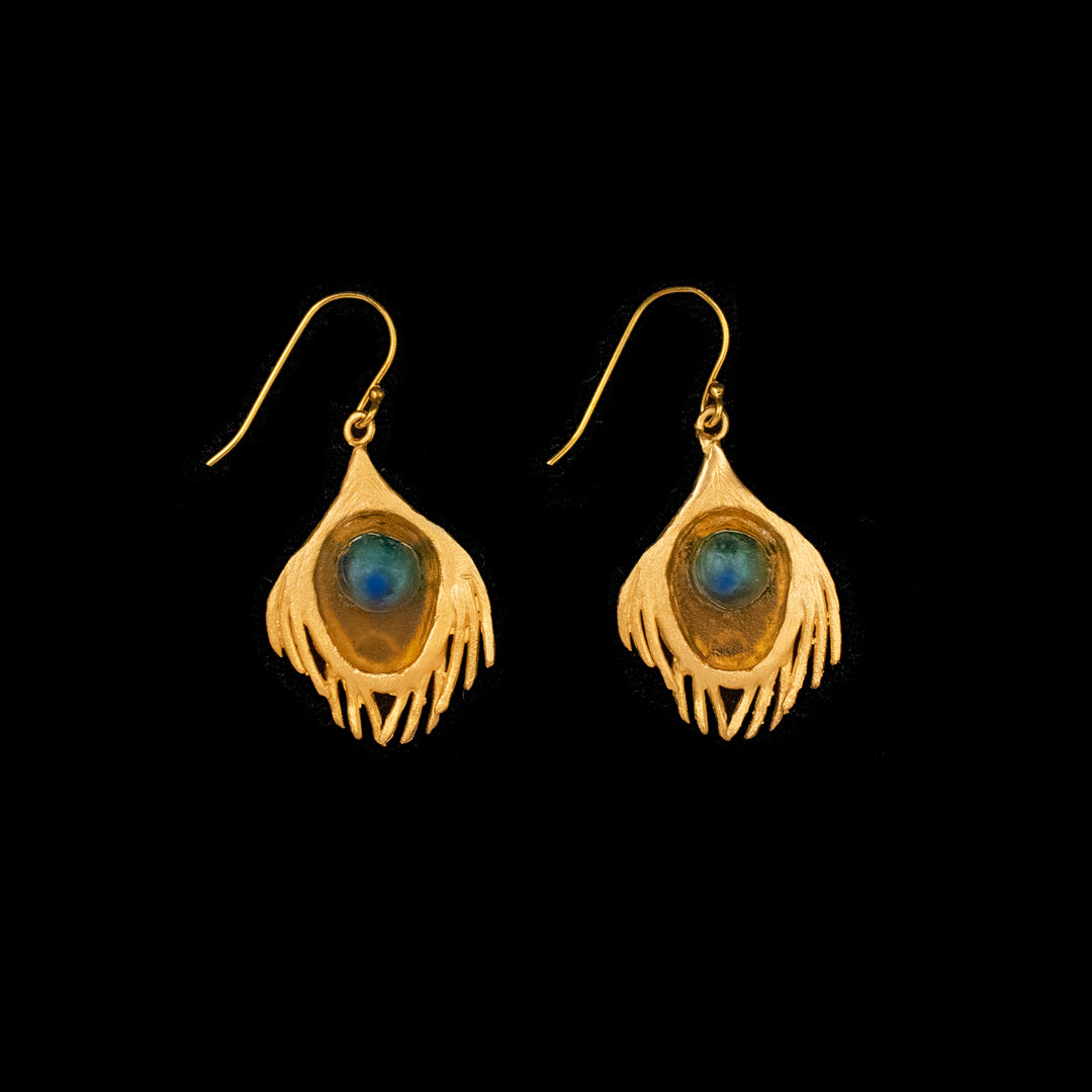 Peacock Earrings - Web Exclusive