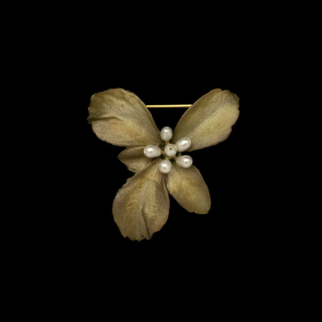 Pachysandra Brooch