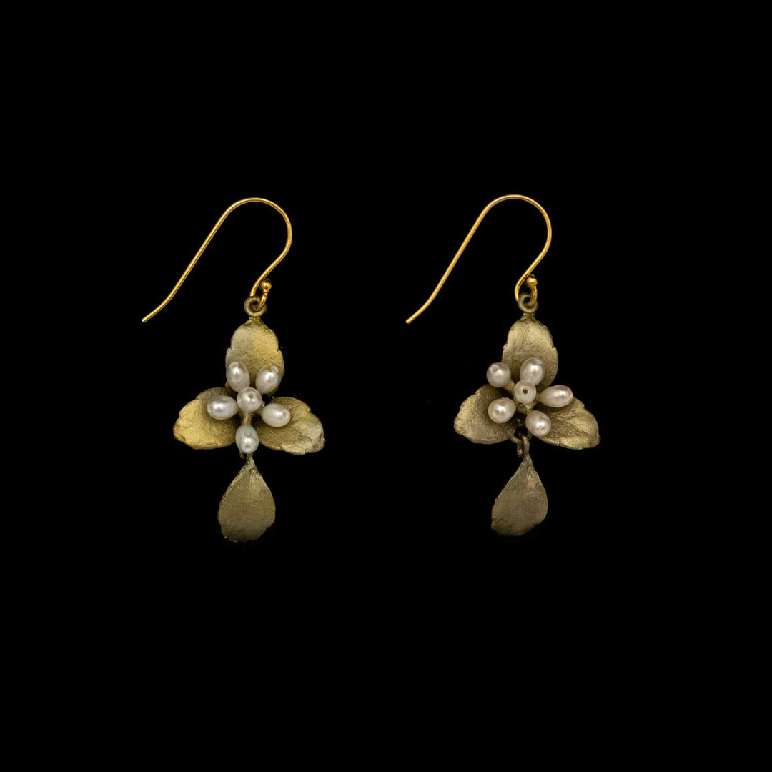 Pachysandra Earrings - Wire