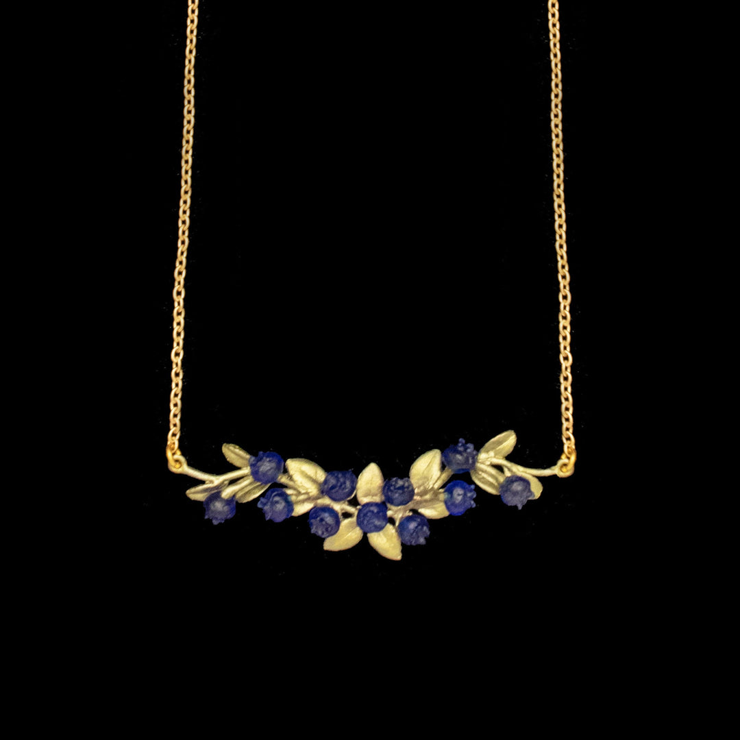 Petite Blueberry Pendant - Bar