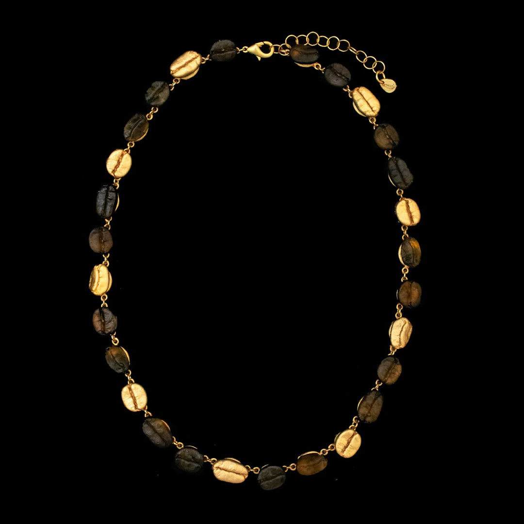 Roasted Coffee Bean Necklace