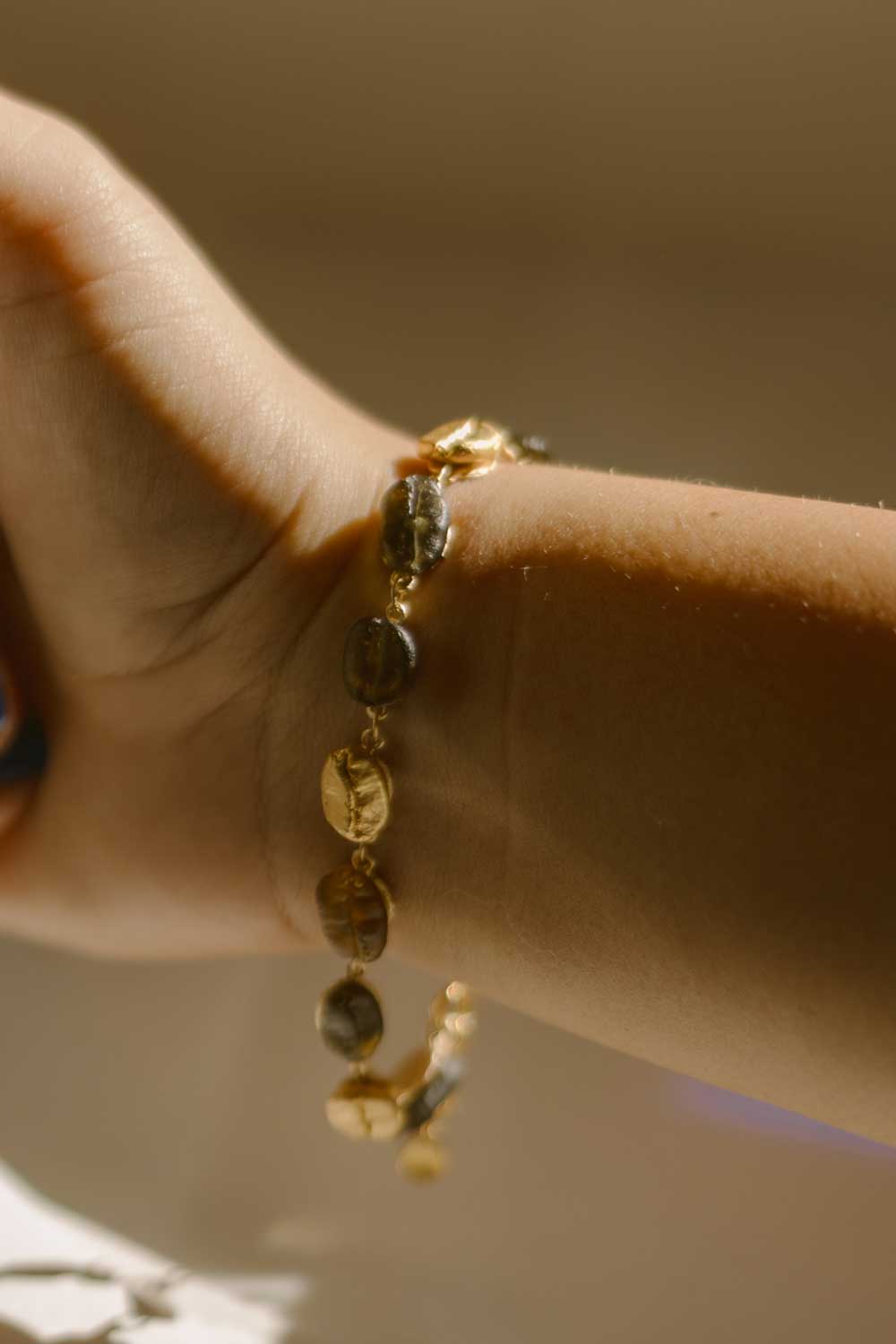 Roasted Coffee Bean Bracelet