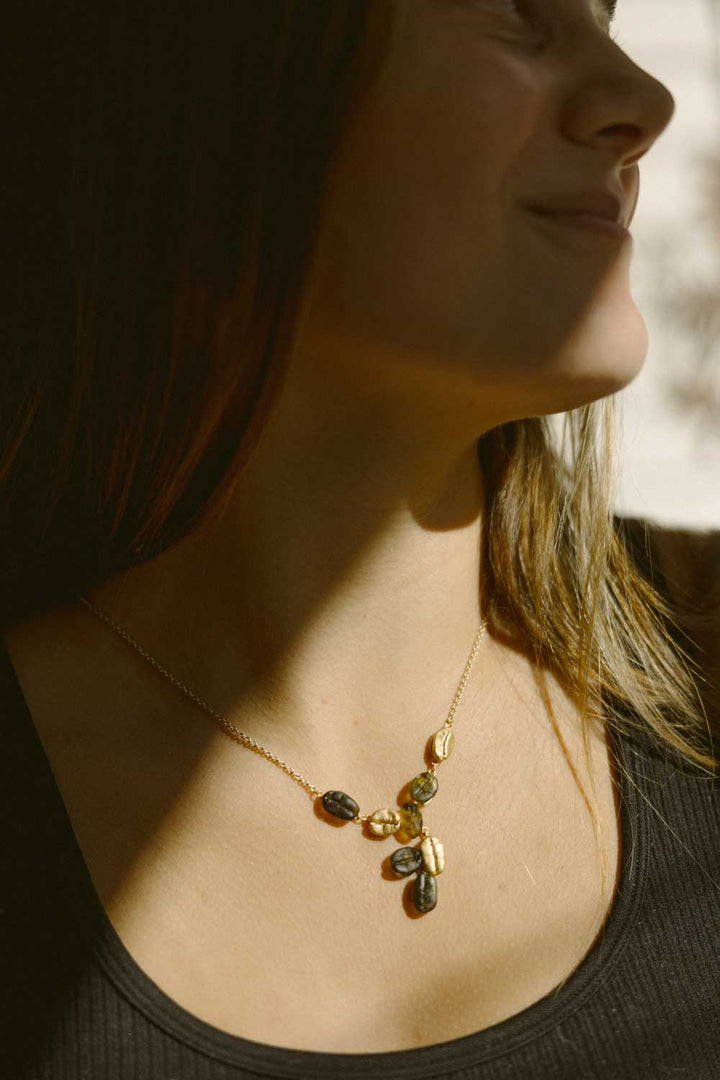 Roasted Coffee Bean Pendant