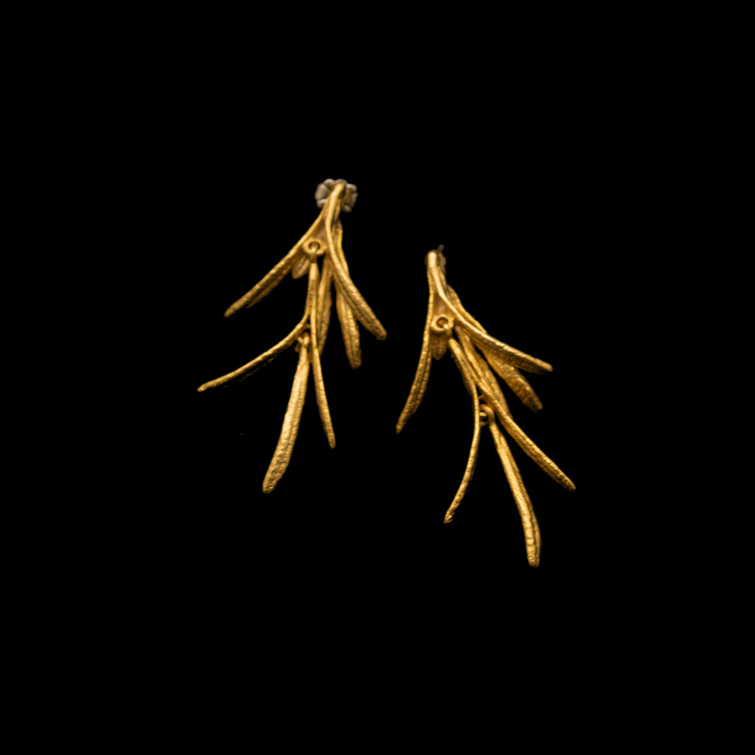 Fine Rosemary Post Earrings