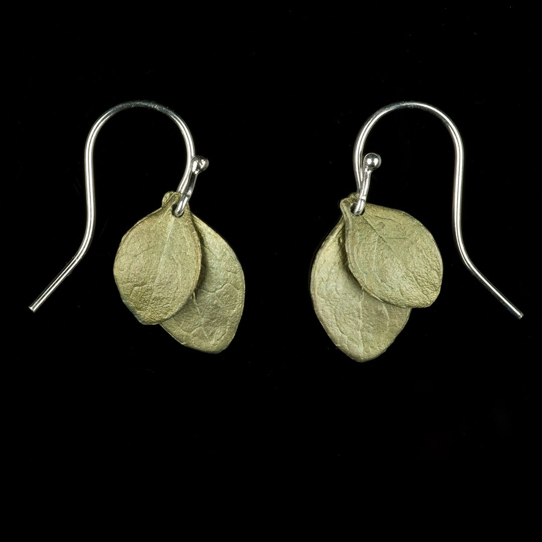 Irish Thorn Earrings - Double Leaf