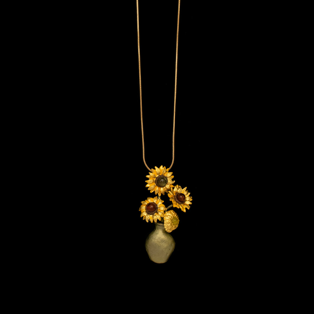 Van Gogh Sunflower Pendant - Web Exclusive