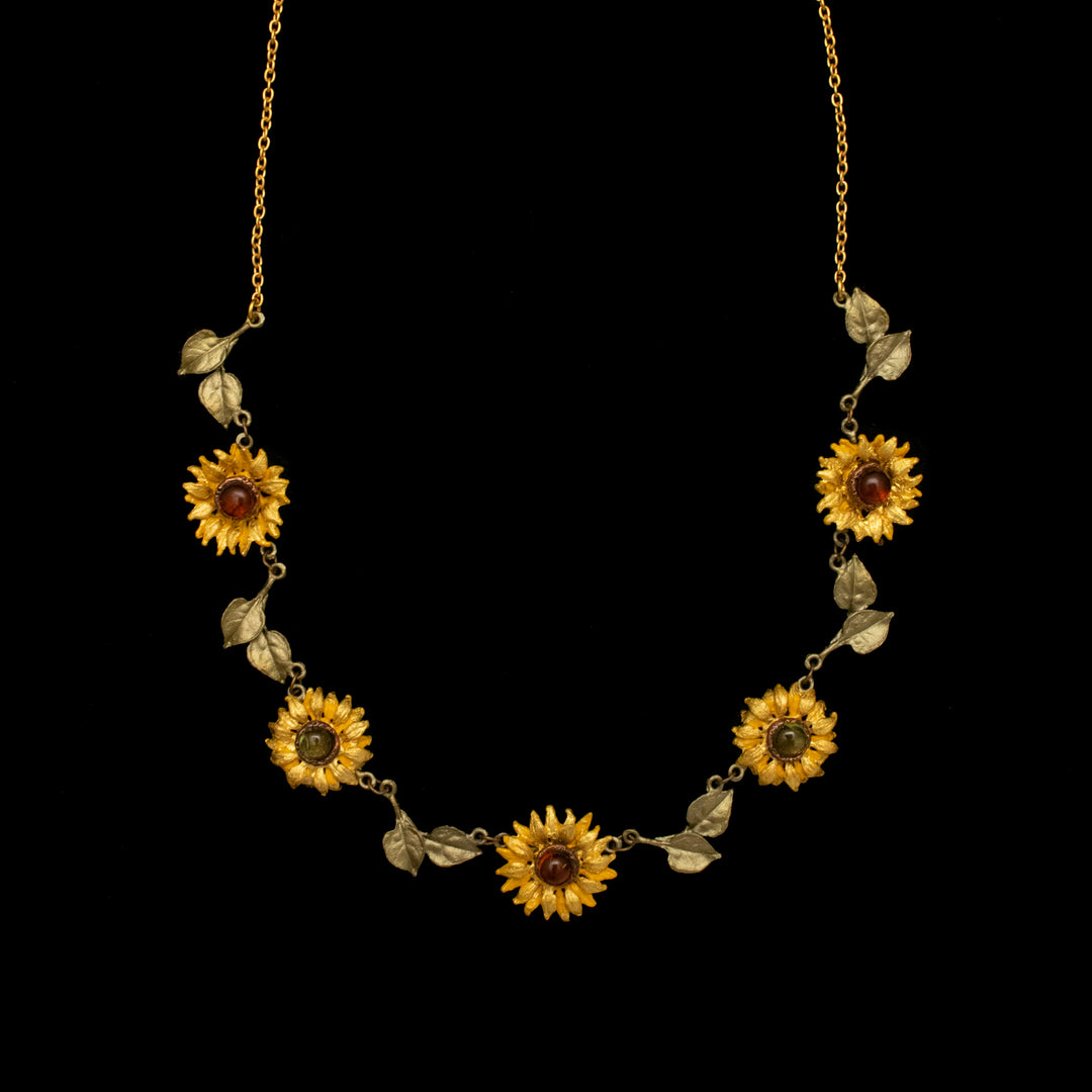 Van Gogh Sunflower Necklace - Web Exclusive