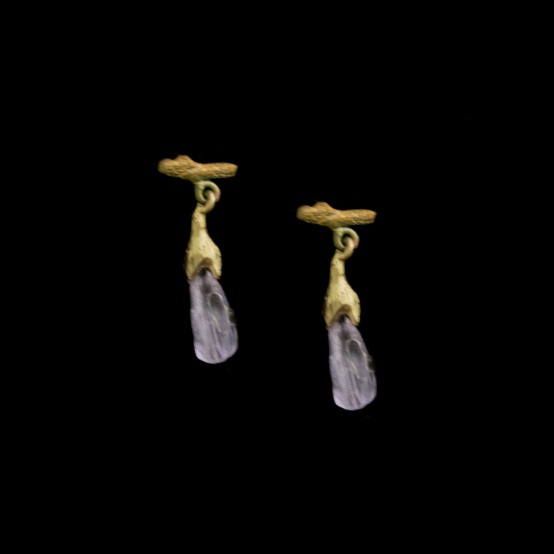 Virginia Bluebell Earrings - Dangle Post