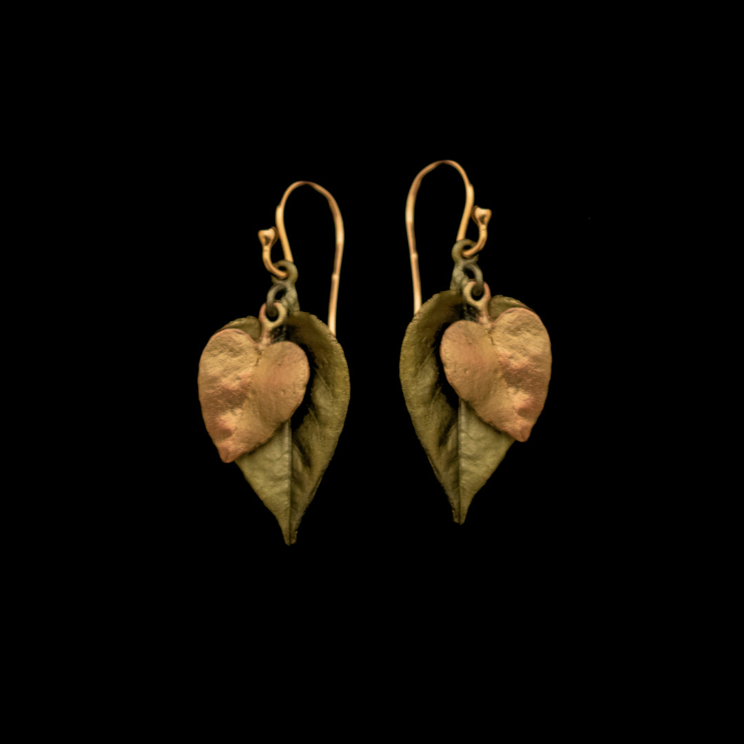 Sweet Potato Vine Earrings - Wire