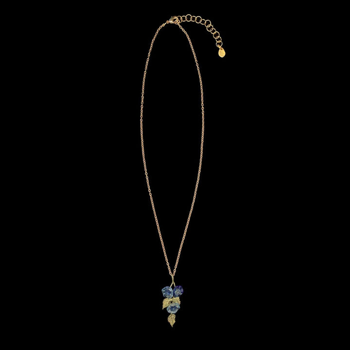 Morning Glory Pendant - Dainty Flowers