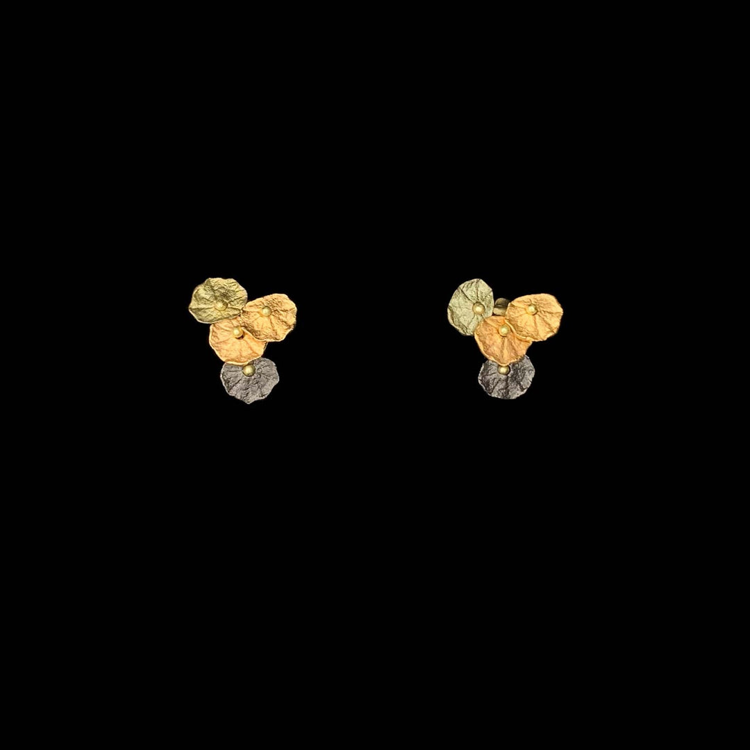 Nasturtium Earrings - Dainty Post