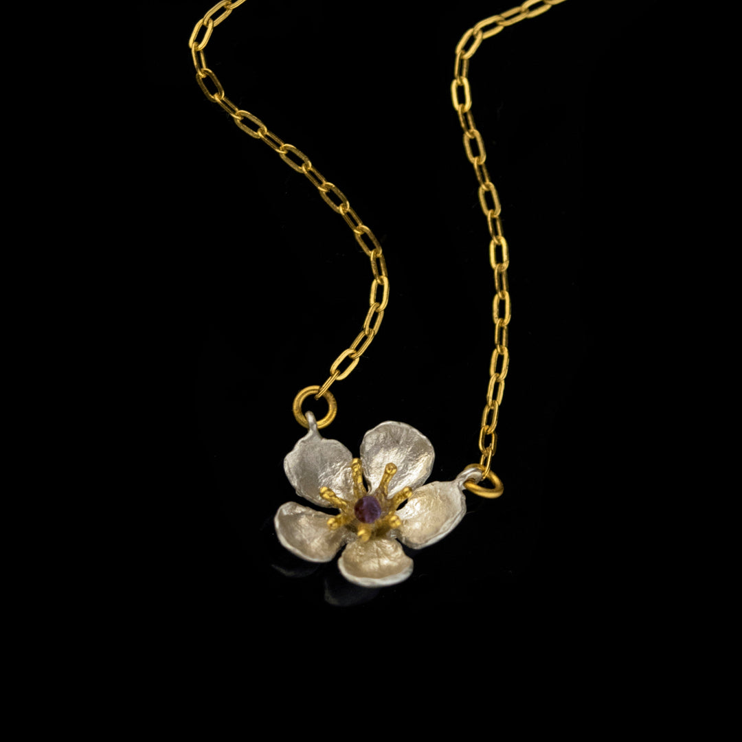 Fine Survivor Tree Flower Pendant