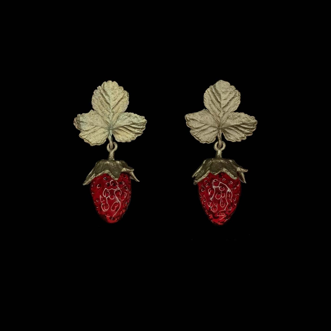 Strawberry Earrings - Post