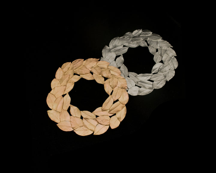 Bay Leaf Trivet - Pewter