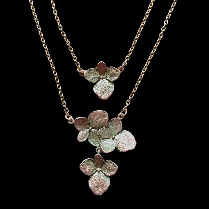 Dainty Hydrangea Pendant