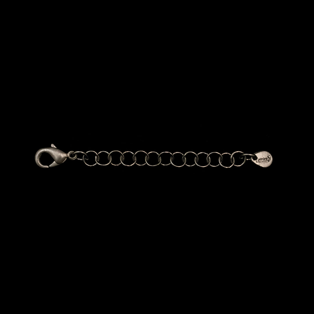 2' Extender with Lobster Claw - Gun Metal