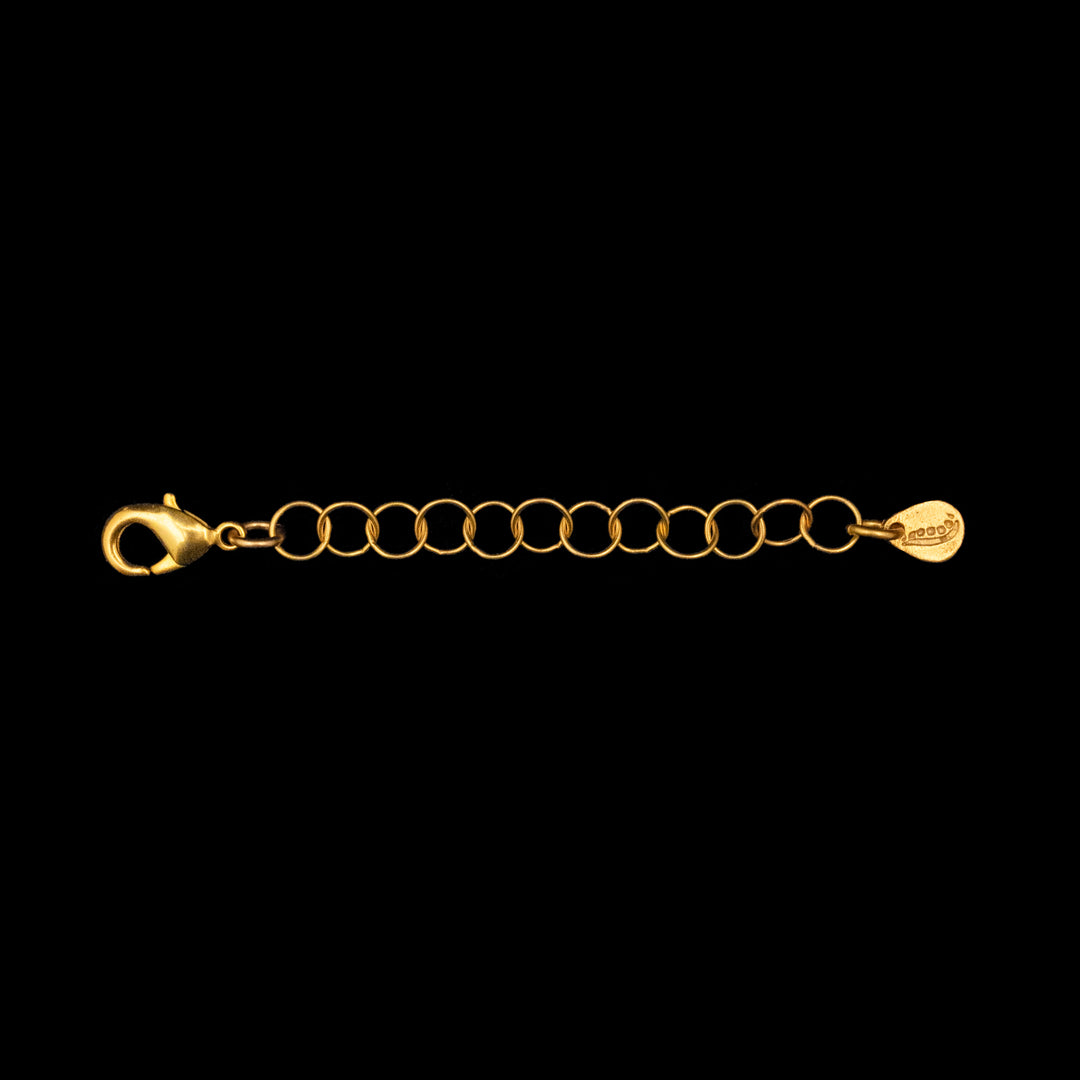2' Extender with Lobster Claw - Gold Plate