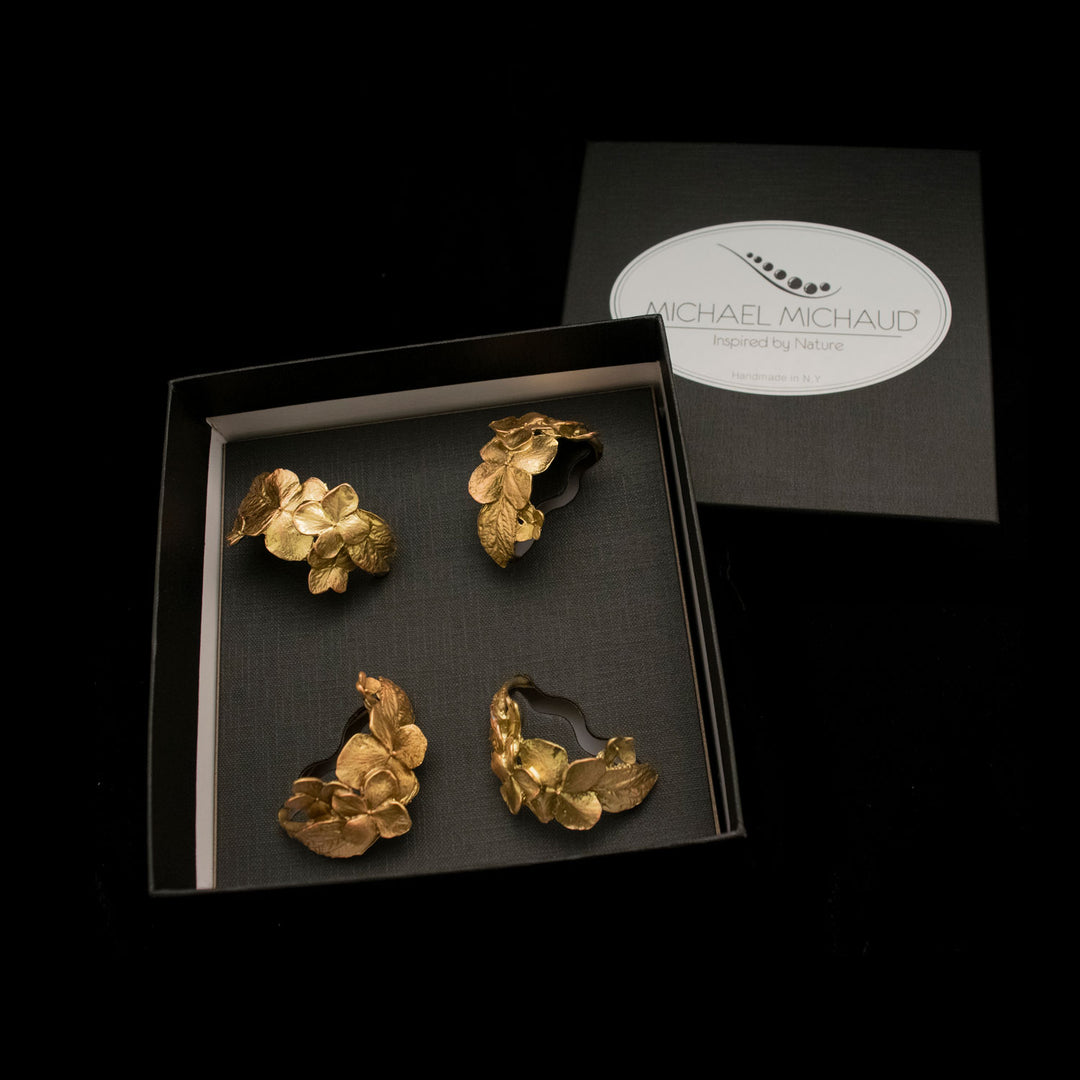 Hydrangea Napkin Rings