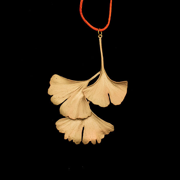 Ginkgo Leaf Ornament