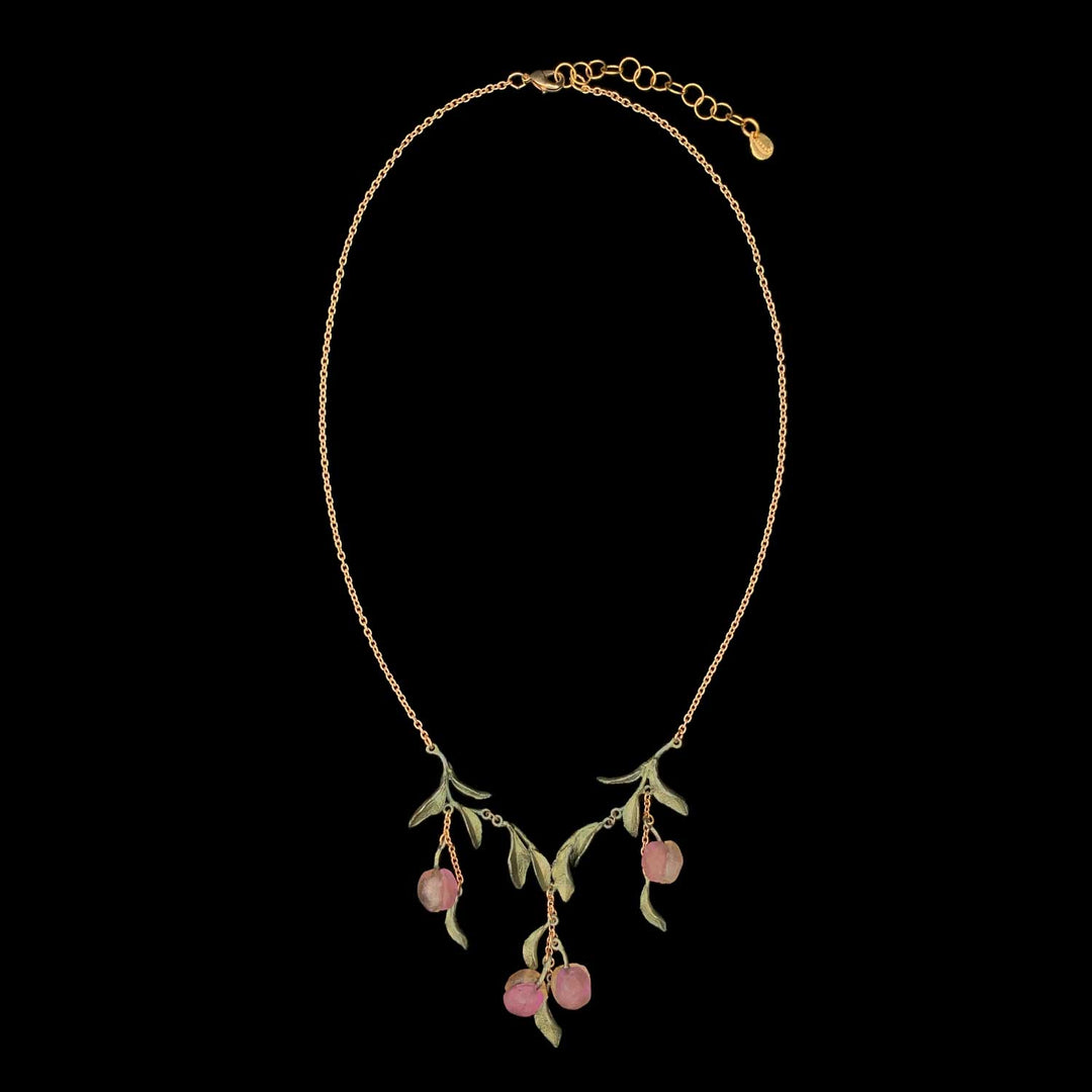 Peach Tree Necklace