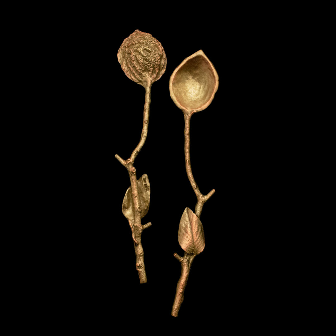 Peach Pit Spoon Set - Set of 2