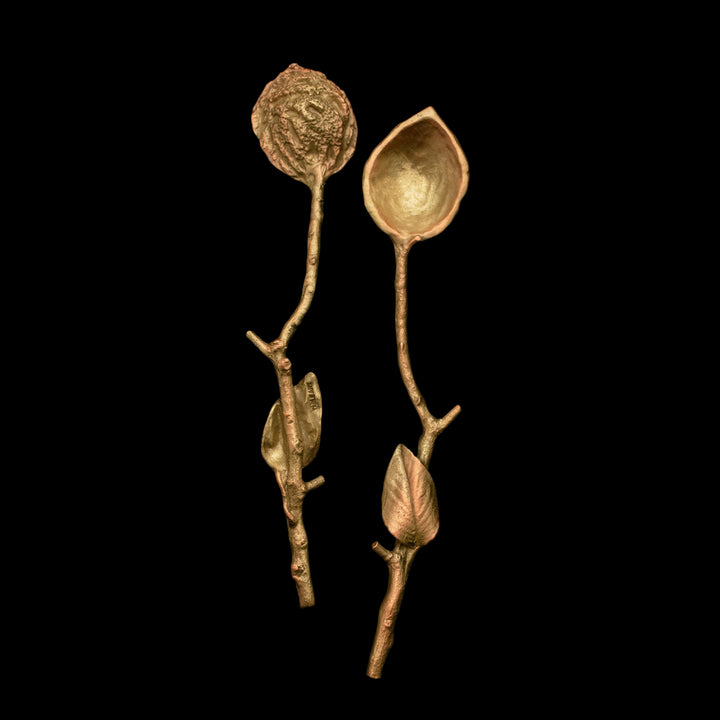 Peach Pit Spoon Set - Set of 2