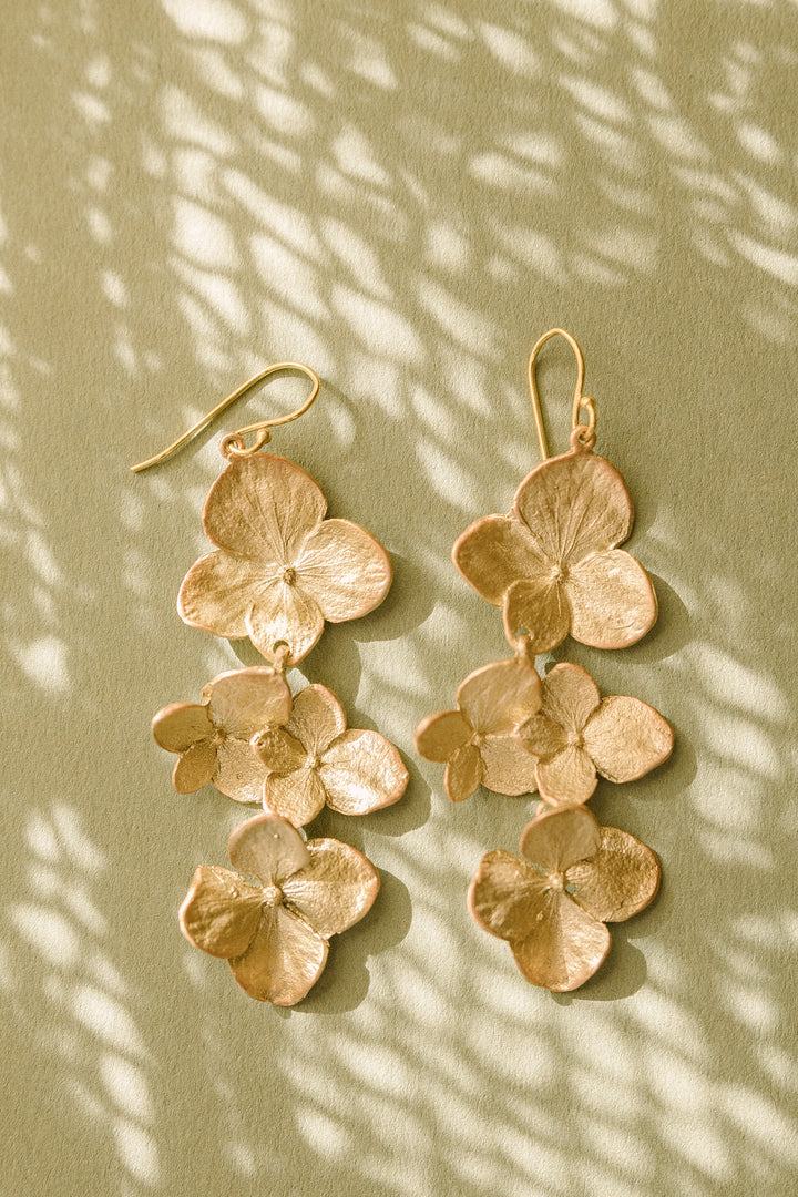 Hydrangea Earrings - Shower