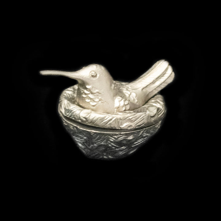 Honduran Hummingbird Box - Silver