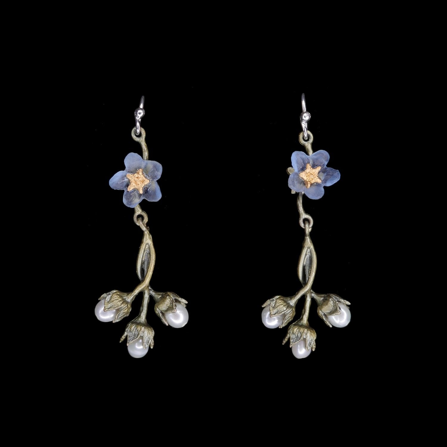 Forget Me Not Earrings - Wire
