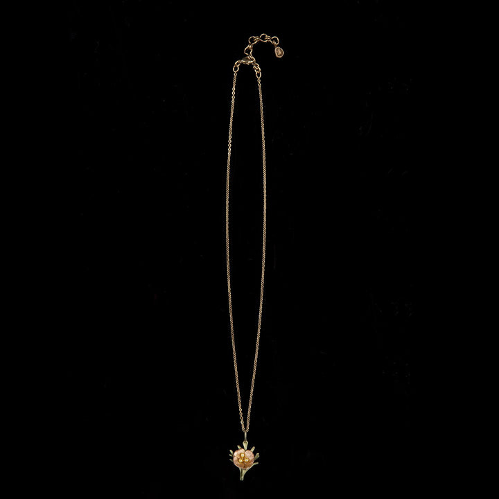 California Poppy Pendant - Petite Flower