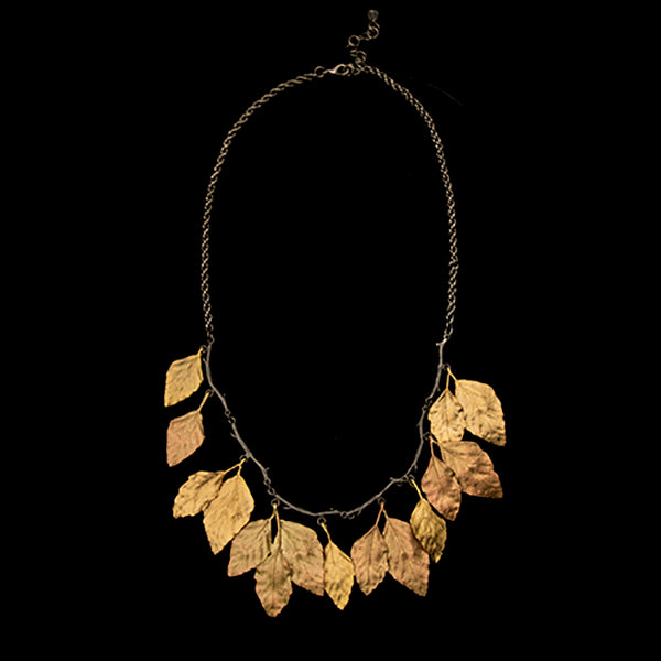 Autumn Birch Necklace - Statement