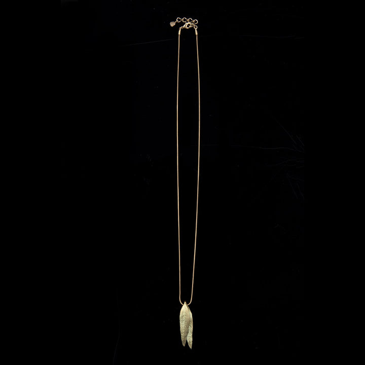 Eucalyptus Long Double Leaf Pendant