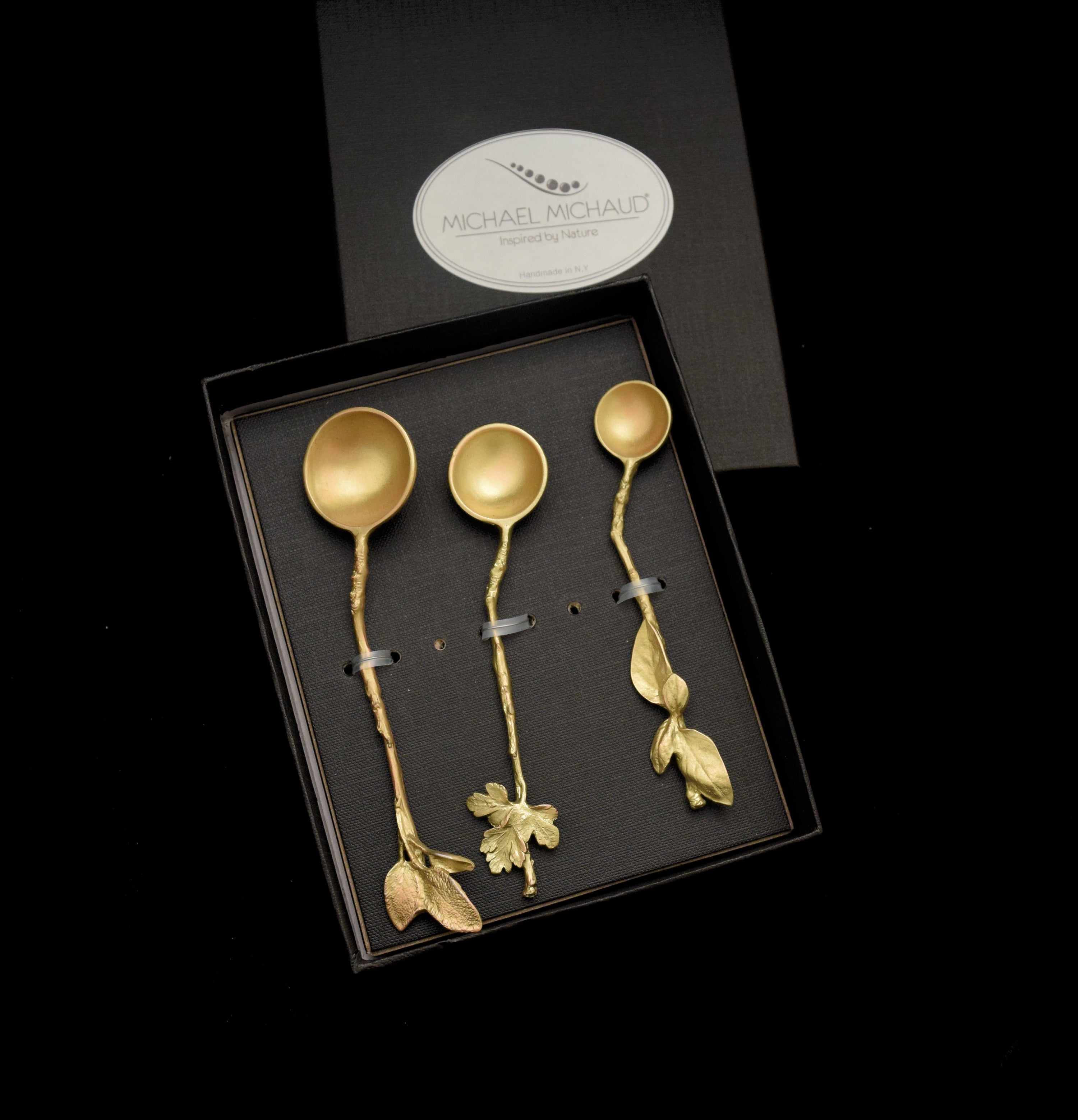 Herb Nesting Spoons -Bronze