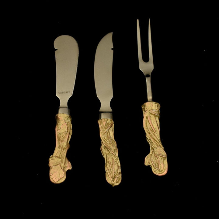 Herb 3 piece Hostess Set - Bronze