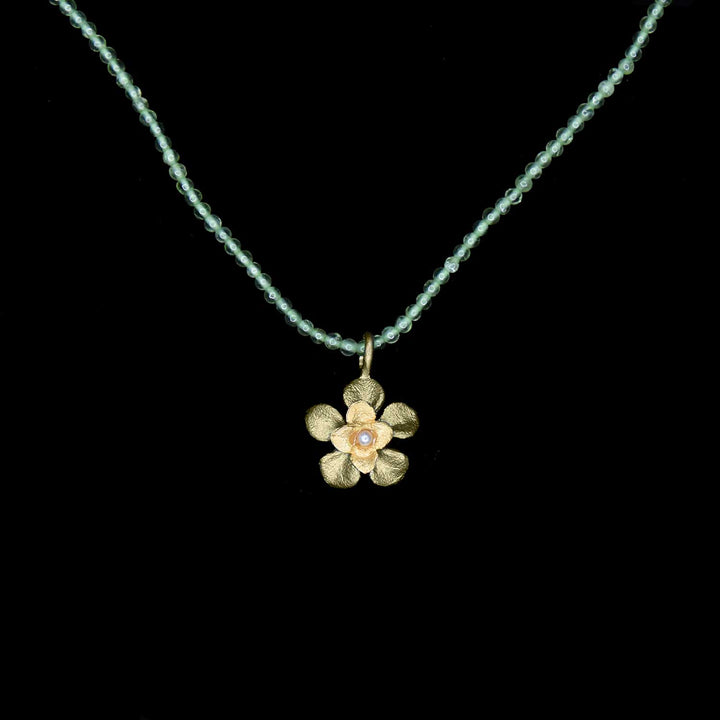 Desert Flower Pendant - Peridot