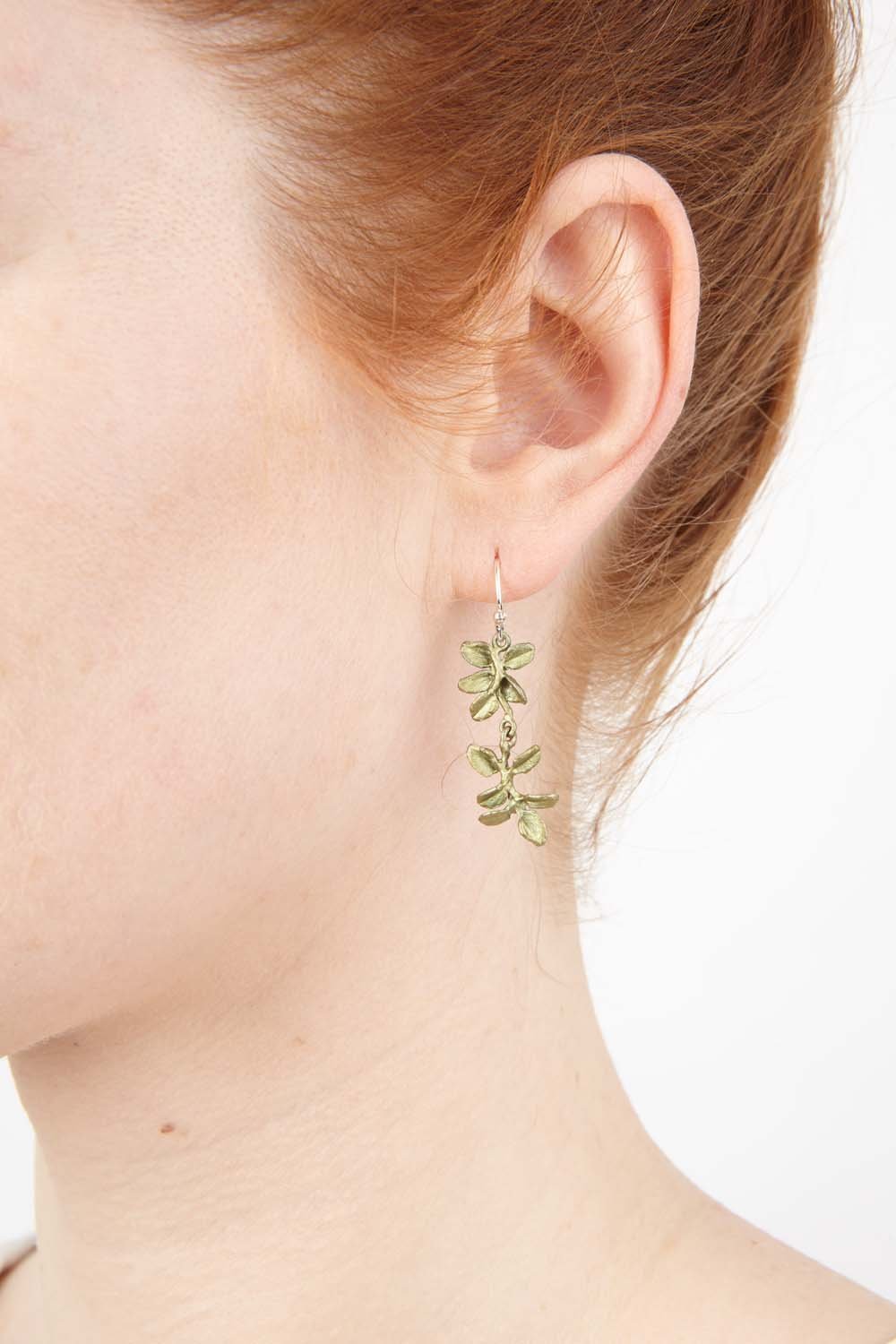 Petite Herb - Thyme Wire Earring