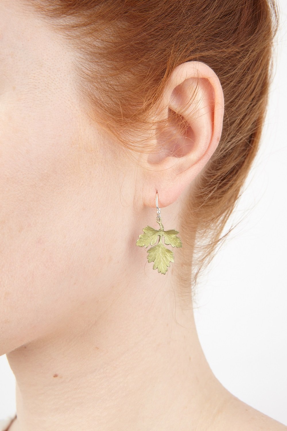 Petite Herb - Parsley Wire Earrings