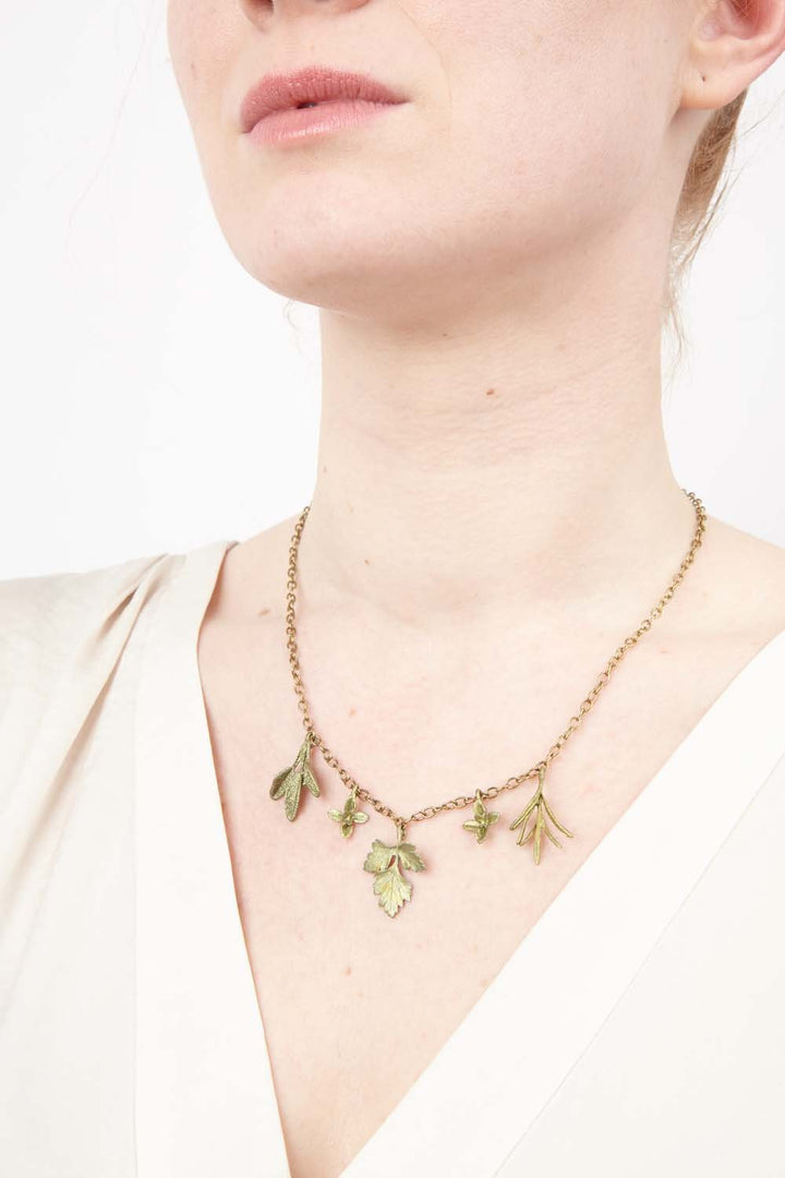 Petite Herb Charm Necklace