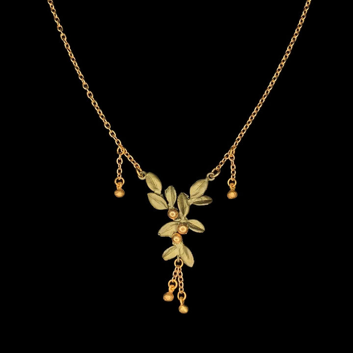 Golden Myrtle Pendant