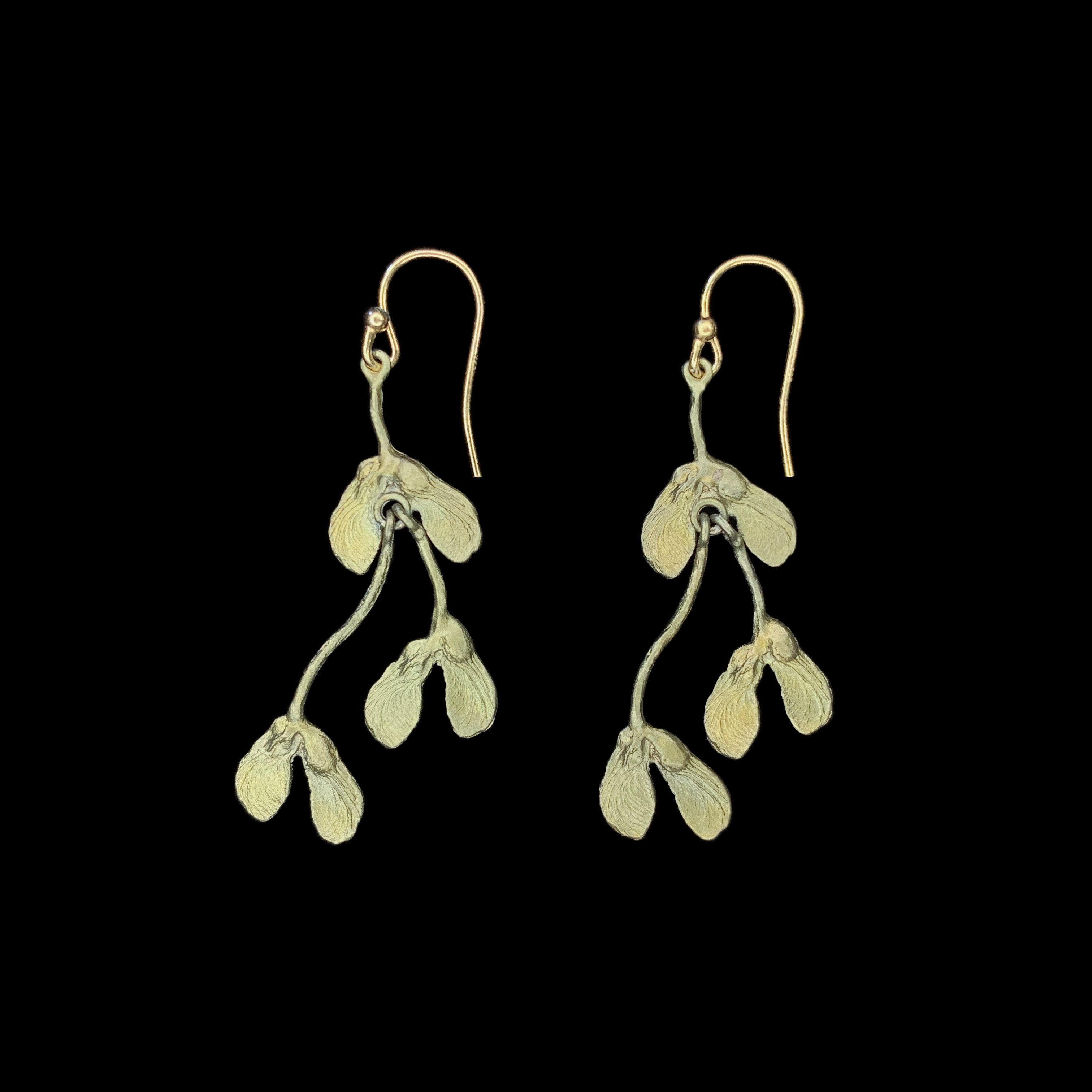 Japanese Maple Earrings - Wire Drop