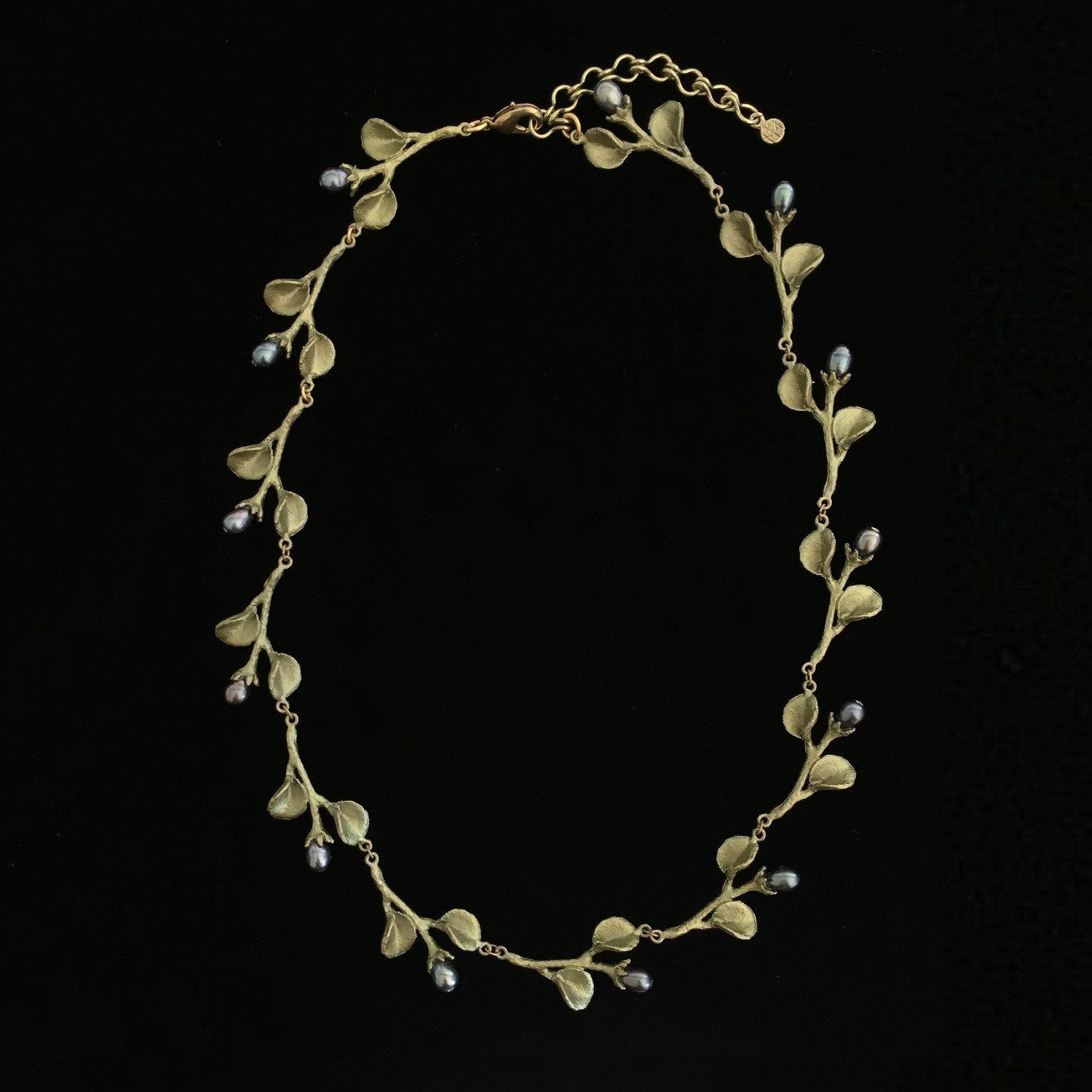 African Violet Necklace