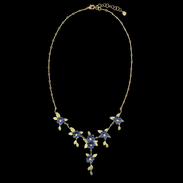 Blue Violet Necklace