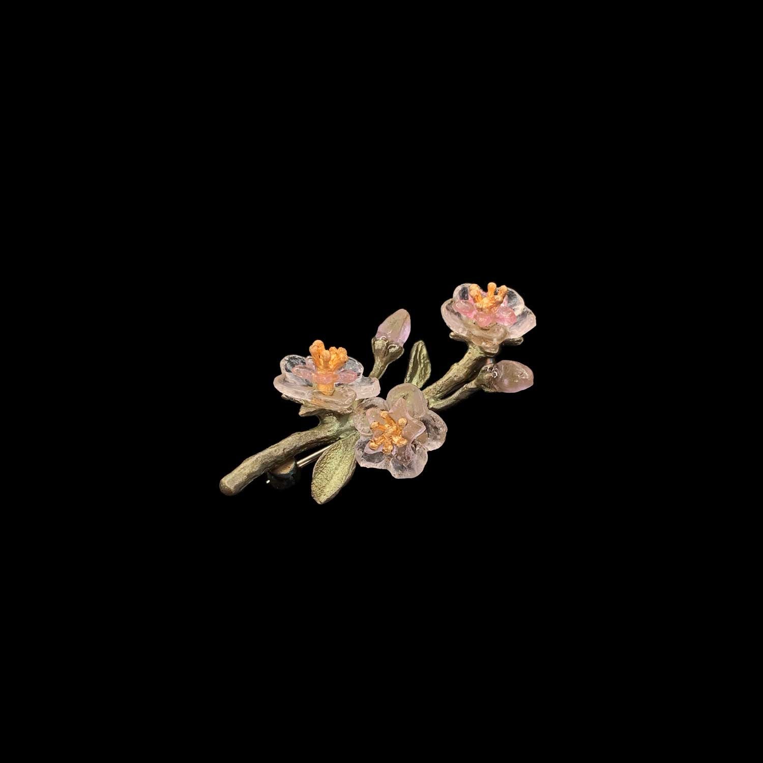 Peach Blossom Brooch - Dainty