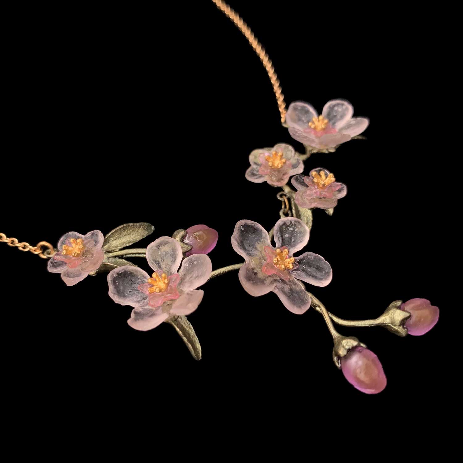 Peach Blossom Necklace - Statement